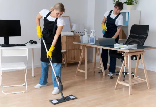 Nettoyage de bureau professionnel à Bessais-le-Fromental